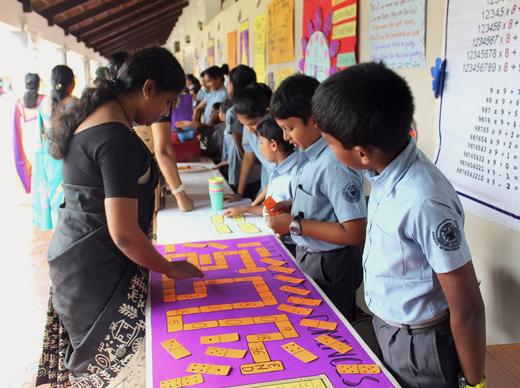 Painting the banner