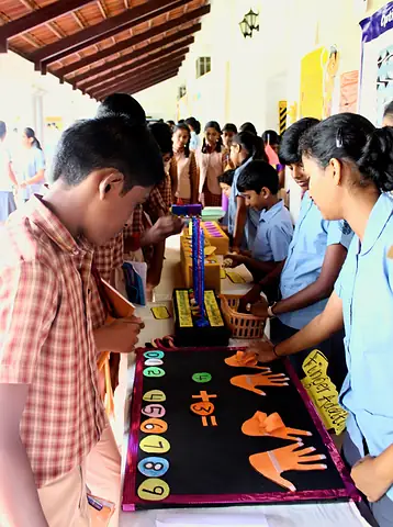Handwork, on display