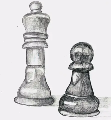 A chess king and pawn, shaded in grey
The Crossroads, Issue 03 · Anand Utsav issue