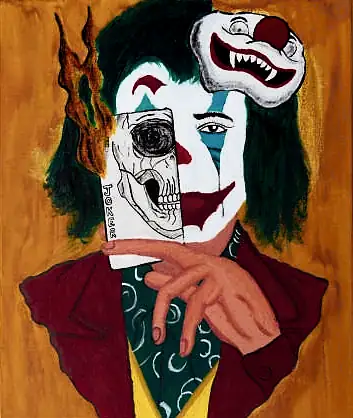 The Joker, his face half a skull, holding a clown mask
The Crossroads, Issue 11 · September 2023