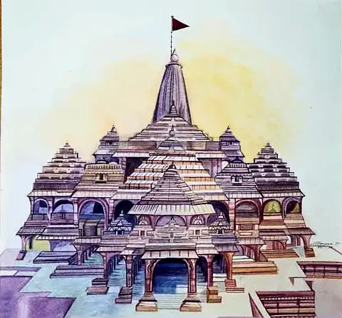 A tall temple with many tiers and a flag on its spire
The Crossroads, Issue 14 · January–February 2024