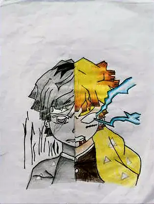 A face split between a grey-haired and a yellow-haired anime character
The Crossroads, Issue 15 · March 2024