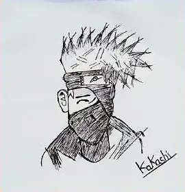 Kakashi with his mask and spiky hair, signed "Kakashi"
The Crossroads, Issue 19 · September–October 2024