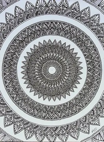 A round mandala in fine black pattern
The Crossroads, Issue 20 · November–December 2024