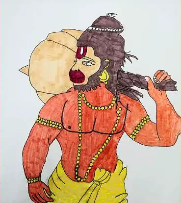 Hanuman carrying a mountain on his shoulder
The Crossroads, Issue 23 · April 2025