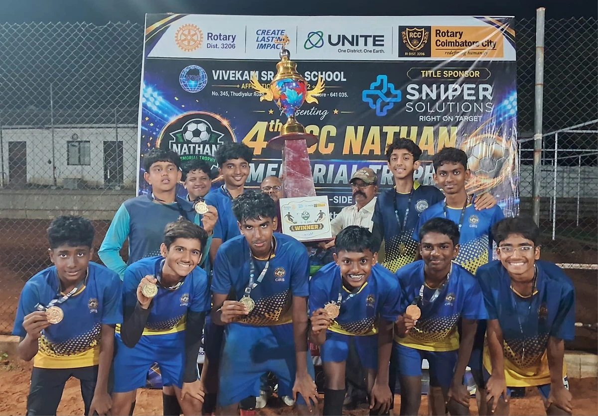CIRS students at 4th Nathan Inter-School Football Tournament, 7-8 August 2026