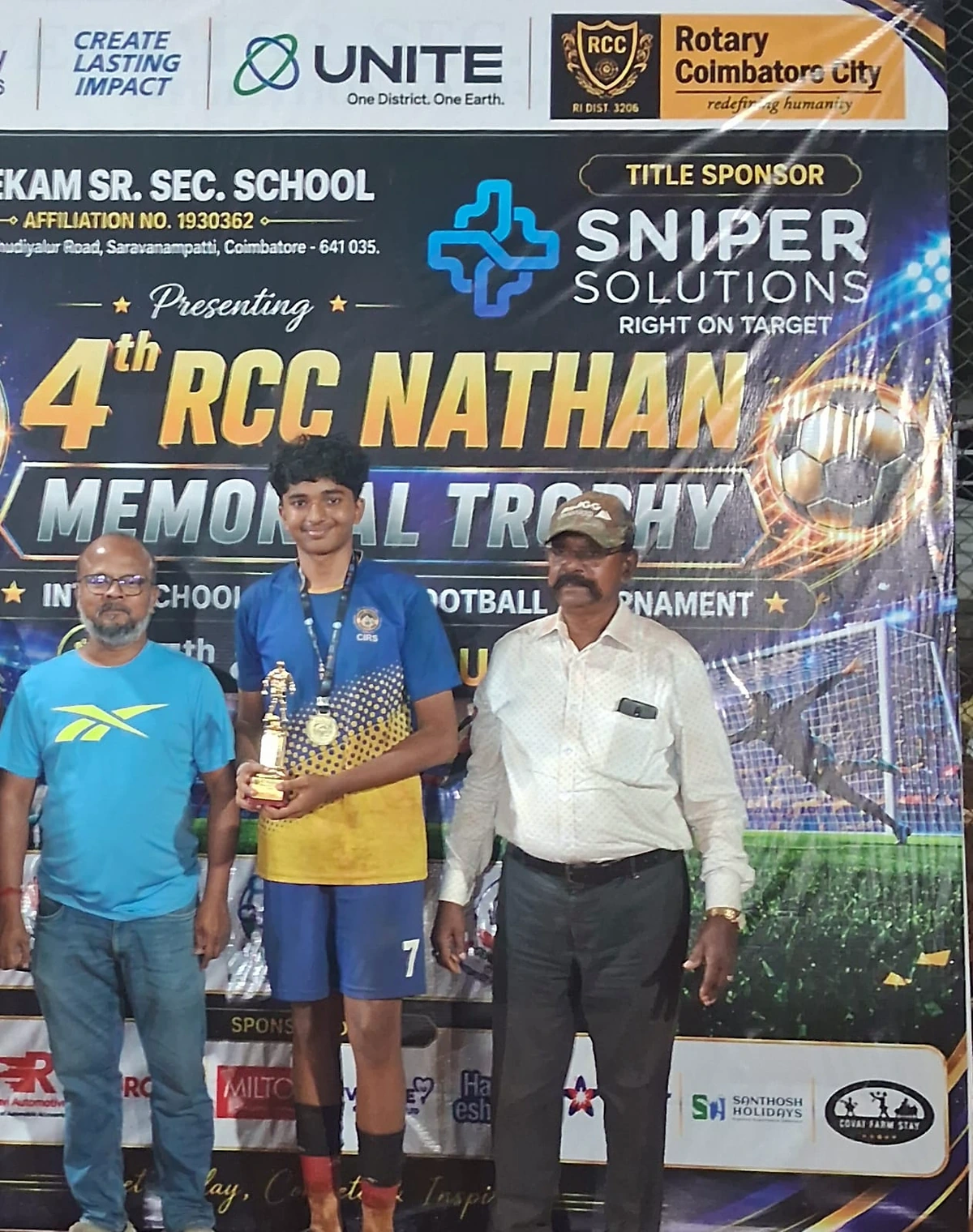CIRS students at 4th Nathan Inter-School Football Tournament, 7-8 August 2026