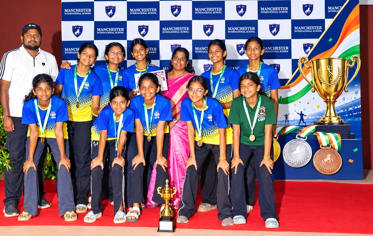 CIRS students at 47th Coimbatore Sahodaya Under-14 Girls Football Tournament, 10 September 2026