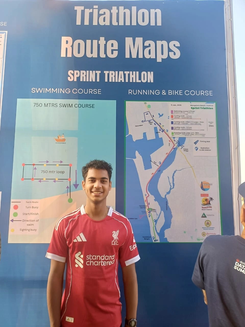 CIRS students at Sprint Triathlon, 9-11 January 2026