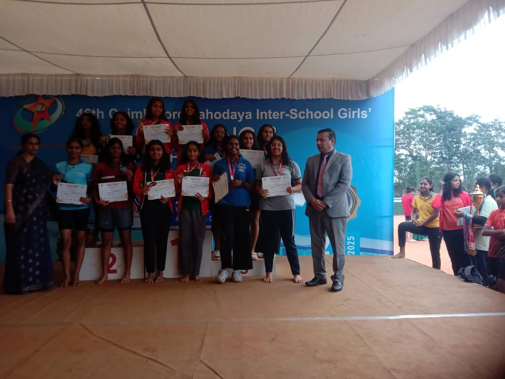 CIRS students at Sahodaya Girls Swimming Competition, 22 November 2025
