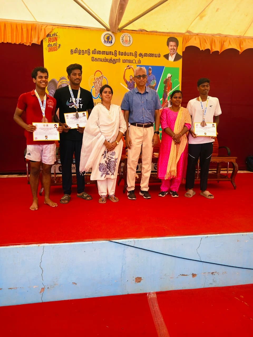 CIRS students at Chief Minister's Trophy Swimming Competition, 2026