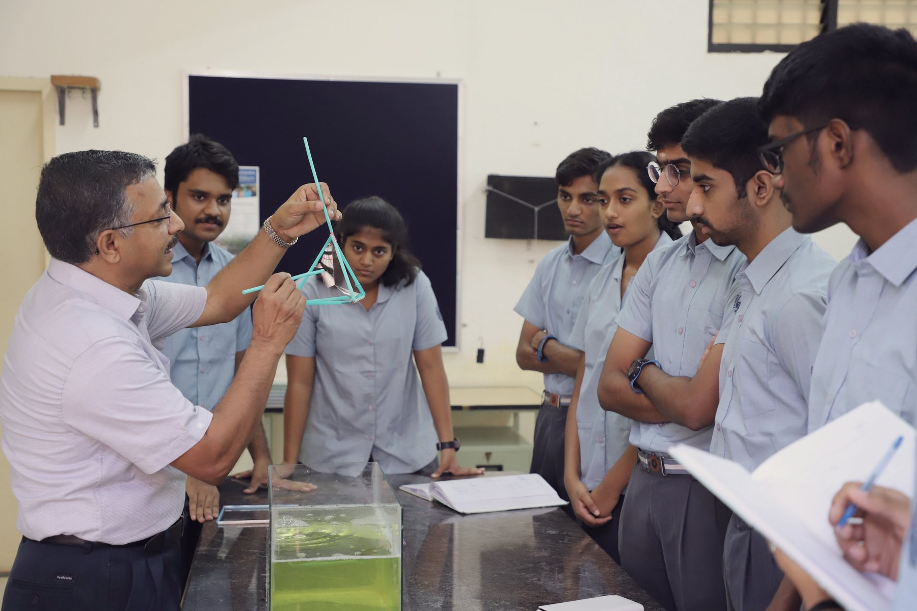 CIRS students in classroom study